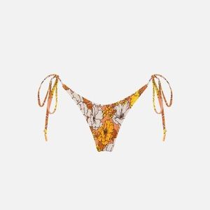 Triangl vinca bottom - nude retro